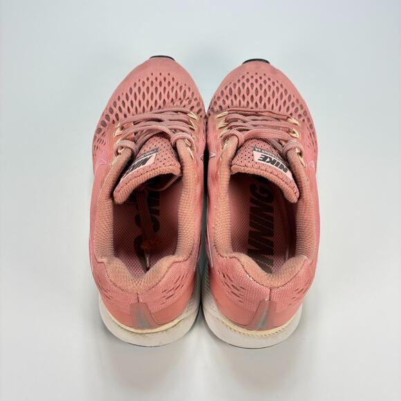 Nike Air Zoom Pegasus 34 Pink Lace Up Running Shoes 880561-606 Women’s Size 5.5 - Picture 6 of 10